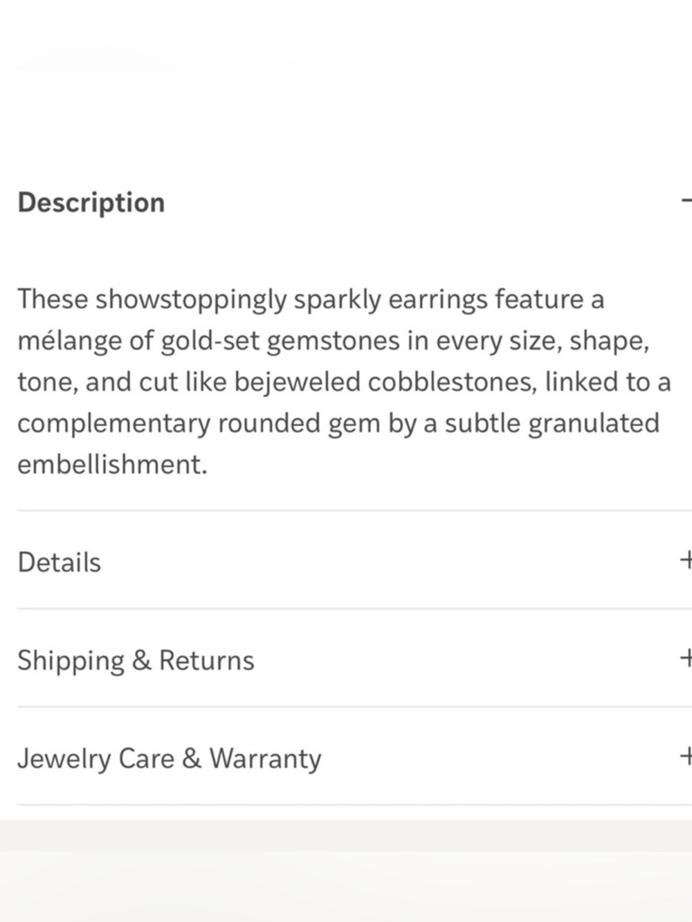 $235 Julie Vos Kaleidoscope Statement Earring - Picture 4 of 7